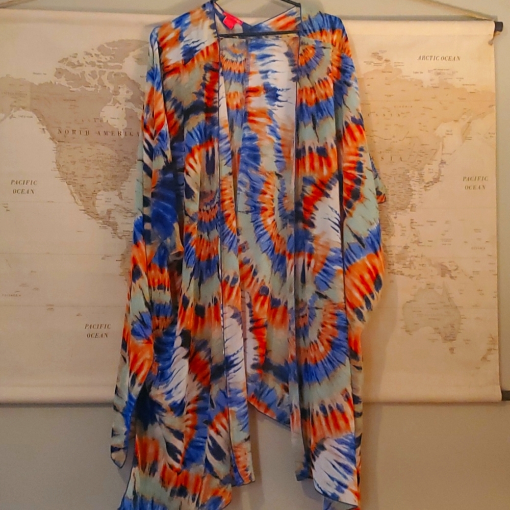 Colorful Tie-Dye Women's Top/Tunic